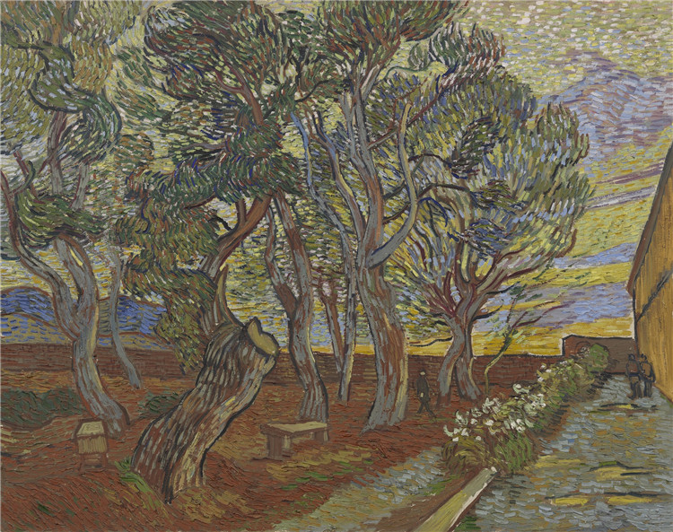 The Garden Of Saint-Paul Hospital 1889 4